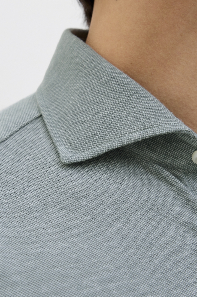 JPRBLALANCE PIQUE S/S SHIRT SMU 12275652 STORMY SEA